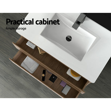 Cefito Vanity Unit 915mm with Basin Oak.