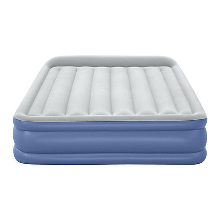 Bestway Air Mattress Queen Inflatable Bed 46cm Airbed Blue.