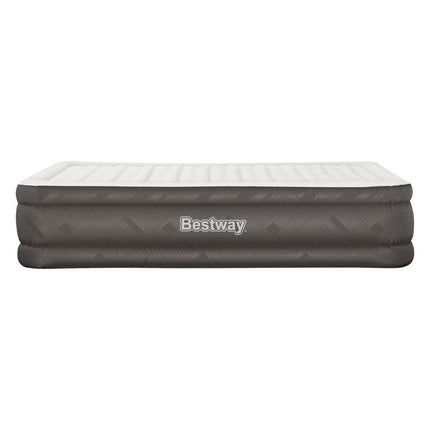 Bestway Air Mattress Queen Inflatable Bed 46cm Airbed Grey.