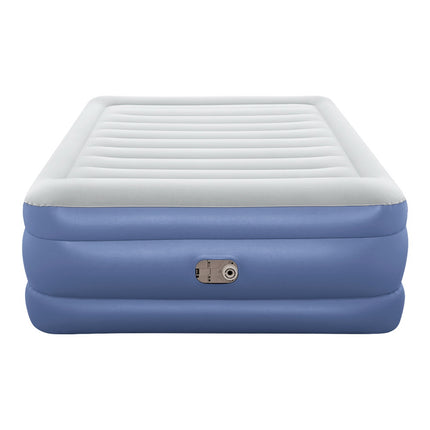 Bestway Air Mattress Queen Inflatable Bed 61cm Airbed Blue.