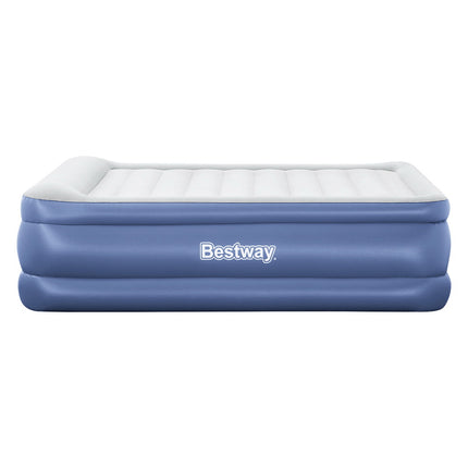 Bestway Air Mattress Queen Inflatable Bed 61cm Airbed Blue.