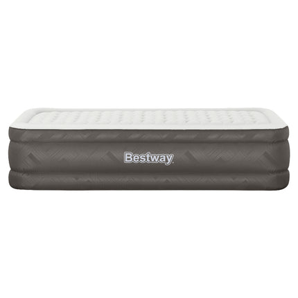 Bestway Air Mattress Single Inflatable Bed 46cm Airbed Grey.