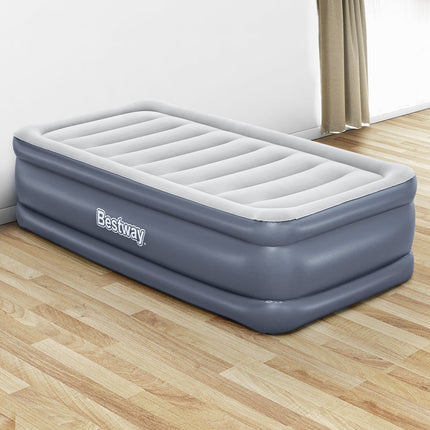 Bestway Mattress Air Bed Single Size 51CM Inflatable Camping Beds Home Outdoor.