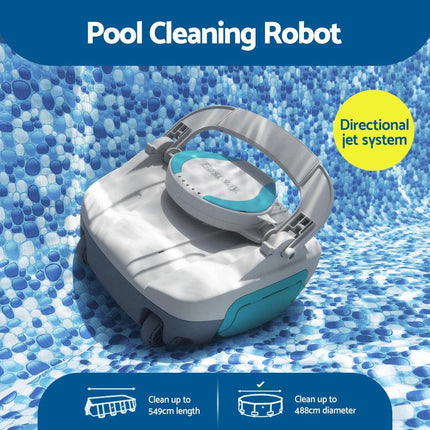 Bestway Robotic Pool Cleaner Cordless Automatic Robot Clean Swimming Pools Floor.