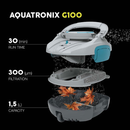 Bestway Robotic Pool Cleaner Cordless Automatic Robot Clean Swimming Pools Floor.