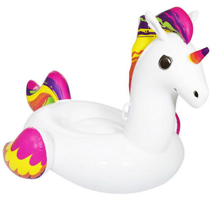 Bestway Unicorn Float Rider Inflatable Ride On Floating Pool Lounger 224x156CM.