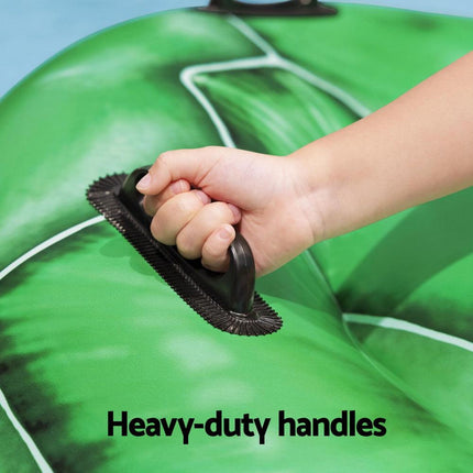Bestway Float Turtle Rider Inflatable Ride On Floating Pool Lounger 153x140CM.