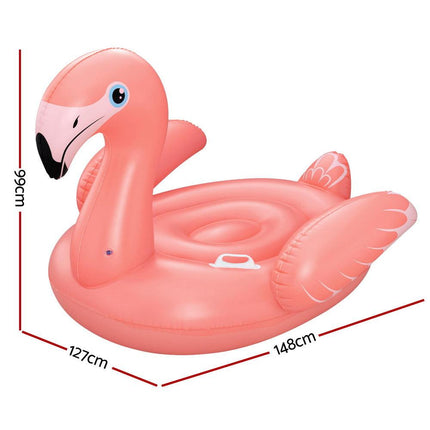 Bestway Flamingo Float Rider Inflatable Ride On Floating Pool Lounger 148x127CM.