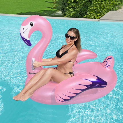 Bestway Kids Inflatable Fox Swim Float Floating Seat Canopy Pool Toys 94x66CM.