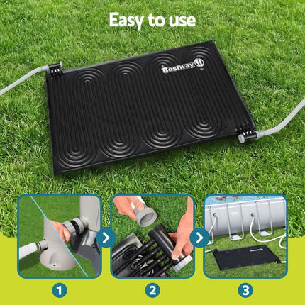 Bestway Solar Pool Heater Pad 110x171cm Boost Swimming Pool 3-5°C Warmer.