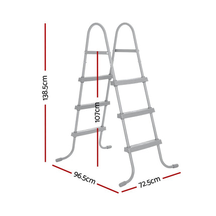 Bestway Above Ground Pool Ladder with Removable Steps.