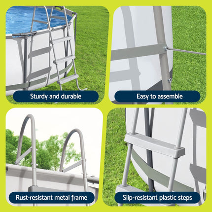 Bestway Above Ground Pool Ladder with Removable Steps.