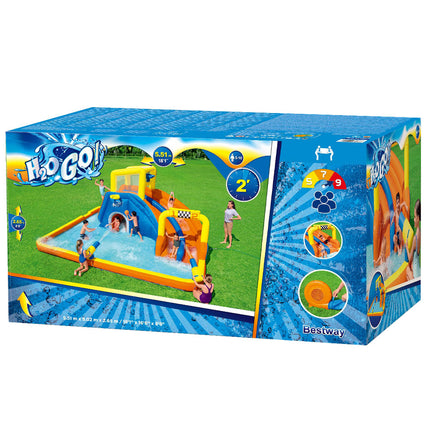 Bestway Water Slide 551x502x265cm Kids Play Park Inflatable Swimming Pool.