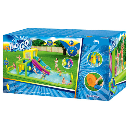 Bestway Water Slide 710x310x265cm Kids Play Park Inflatable Swimming Pool.
