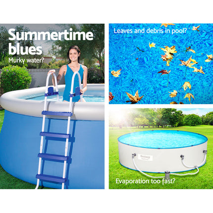 Bestway Pool Cover Fits 3.66m/12ft Round Swimming Pool PVC Blanket 3.7m.
