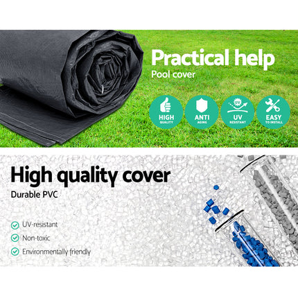 Bestway Pool Cover Fits 3.66m/12ft Round Swimming Pool PVC Blanket 3.7m.