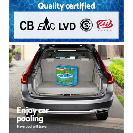 Bestway Swimming Pool 305x76cm Above Ground Round Inflatable Pools 3800L.