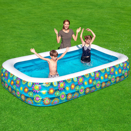 Bestway Swimming Pool 305x76cm Above Ground Round Inflatable Pools 3800L.