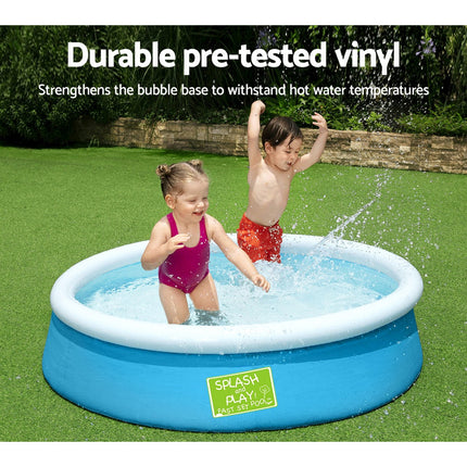 Bestway Kids Pool 200x146x48cm Inflatable Above Ground Swimming Pools 450L.