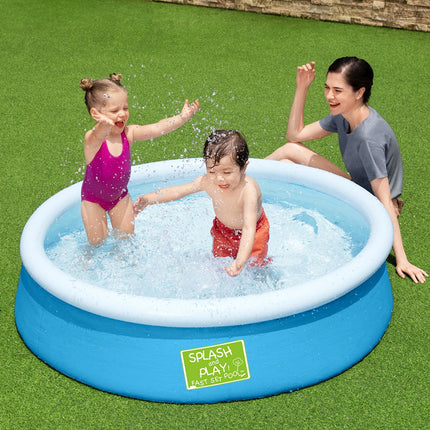Bestway Kids Pool 200x146x48cm Inflatable Above Ground Swimming Pools 450L.