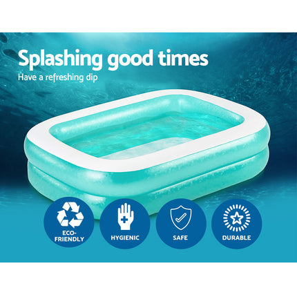 Bestway Kids Pool 200x146x48cm Inflatable Above Ground Swimming Pools 450L.