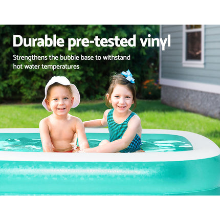 Bestway Kids Pool 200x146x48cm Inflatable Above Ground Swimming Pools 450L.
