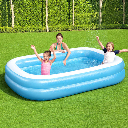 Bestway Kids Pool 262x175x51cm Inflatable Above Ground Swimming Pools 778L.