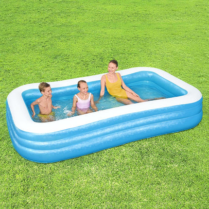 Bestway Kids Pool 305x183x56cm Inflatable Above Ground Swimming Pools 1161L.