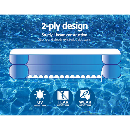 Bestway Kids Pool 115x89x76cm Inflatable Play Swimming Pools w/ Canopy 31L.