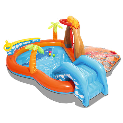 Bestway Kids Pool 265x265x104cm Inflatable Above Ground Swimming Play Pools 208L.