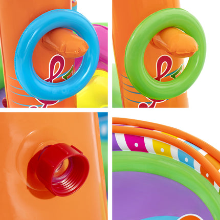 Bestway Kids Pool 295x190x137cm Inflatable Above Ground Swimming Play Pools 349L.