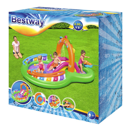 Bestway Kids Pool 295x190x137cm Inflatable Above Ground Swimming Play Pools 349L.