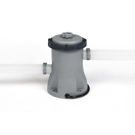 Bestway Swimming Pool 400x211x81cm Steel Frame Above Ground Pools w/ Filter Pump 5700L.