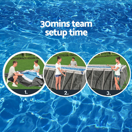 Bestway Kids Inflatable Fox Swim Float Floating Seat Canopy Pool Toys 94x66CM.