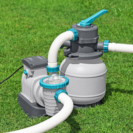 Bestway Pool Pump Sand Filter 1500GPH 5678L/H Pools Flowclear Filters.