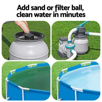 Bestway Pool Pump Sand Filter 1500GPH 5678L/H Pools Flowclear Filters.