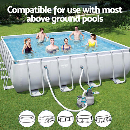Bestway Pool Pump Sand Filter 1500GPH 5678L/H Pools Flowclear Filters.