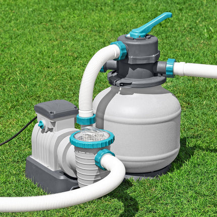 Bestway Pool Pump Sand Filter 2200GPH 8327L/H Pools Flowclear Filters.