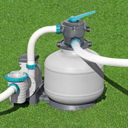 Bestway Pool Pump Sand Filter 3000GPH 11355L/H Pools Flowclear Filters.