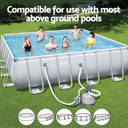 Bestway Pool Pump Sand Filter 3000GPH 11355L/H Pools Flowclear Filters.