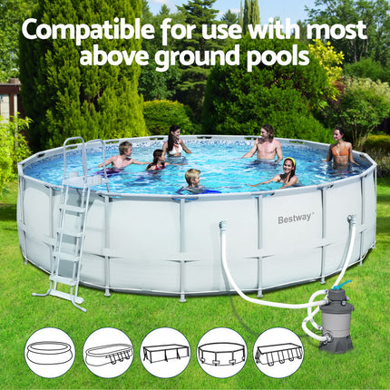 Bestway Pool Pump Sand Filter 800GPH 3028L/H Pools Flowclear Filters.