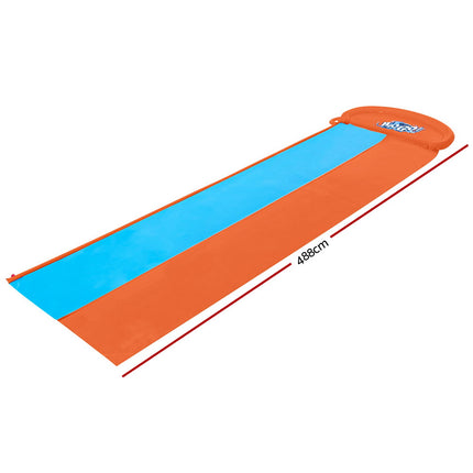 Bestway Water Slide Kids Slip 488cm Dual Slides Inflatable Splash Pad.