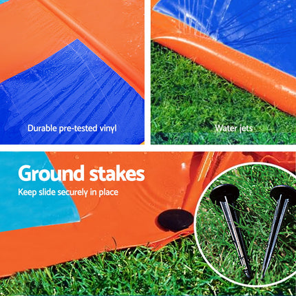 Bestway Water Slide Slip Kids 488cm Triple Slides.