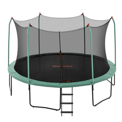 Bestway 14ft Trampoline Kids Rebounder Safety Net Enclosure Outdoor Fitness 4.27m for Ages 6+