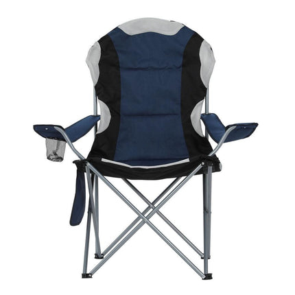 Weisshorn Camping Folding Chair Portable Outdoor Hiking Fishing Picnic Navy 2pcs.