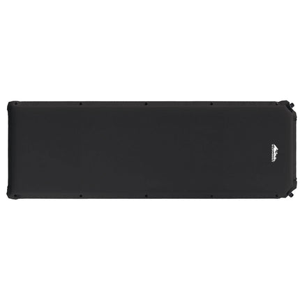 Weisshorn Self Inflating Mattress Camping Sleeping Mat Air Bed Pad Single Black.