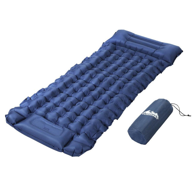 Weisshorn Self Inflating Mattress Camping Sleeping Mat Air Bed Single Pillow Bag.