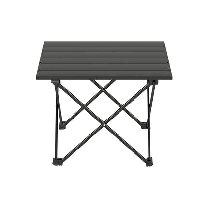 Weisshorn Folding Camping Table 40CM Roll Up Outdoor Picnic BBQ Aluminium Desk.