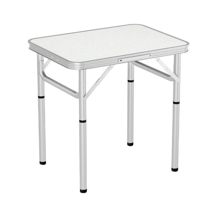 Weisshorn Folding Camping Table 60CM Adjustable Portable Outdoor Picnic Desk.