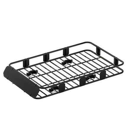 Giantz Universal Car Roof Rack Basket Luggage Vehicle Cargo Carrier 160cm Black.